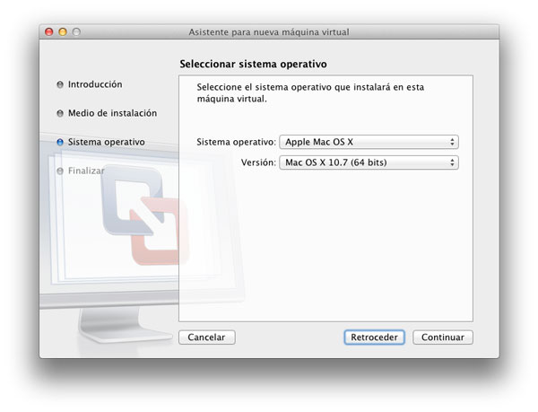 Virtualizar OS X Lion con VMware Fusion 3 Virtualizando OS X