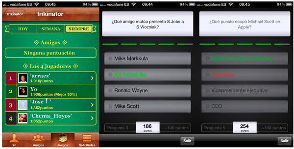 Frikinator y Game Center