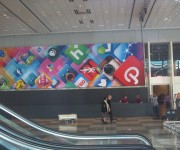 Cartel con iconos iOS WWDC 2012
