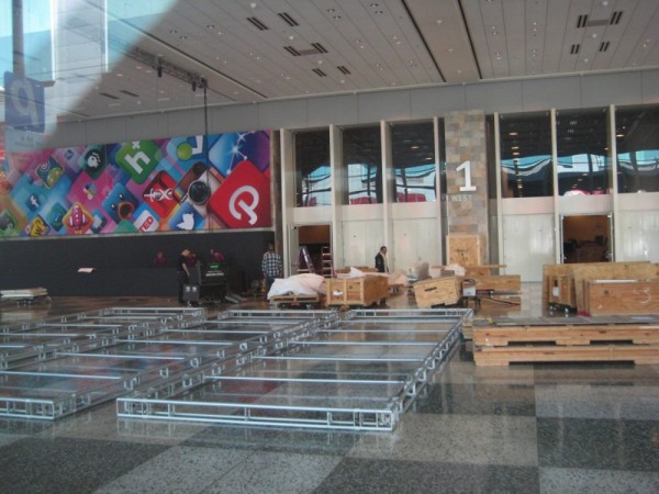 Decoración Moscone Center WWDC 2012