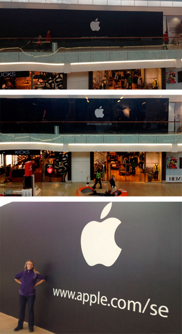 Futura Apple Store de Estocolmo