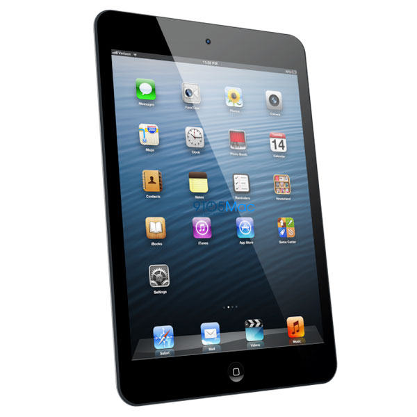 Render de un iPad Mini Render de un iPad Mini