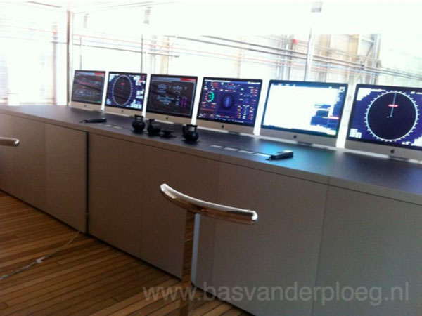 iMac en el barco de Steve Jobs iMac en el barco de Steve Jobs