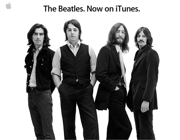 Los Beatles en iTunes