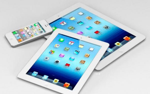 iPad Mini, iPad e iPhone iPad Mini, iPad e iPhone