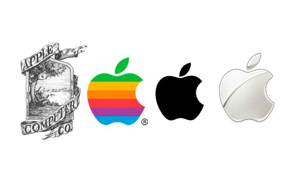 Logos de Apple a lo largo de la historia