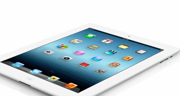 Nuevo iPad blanco