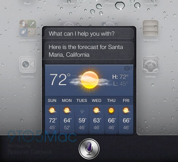 Siri para iPad