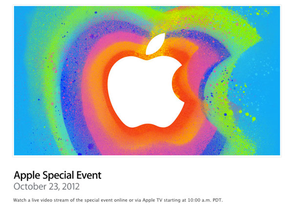 Streaming del evento del iPad Mini