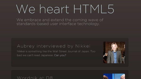 Particle HTML5