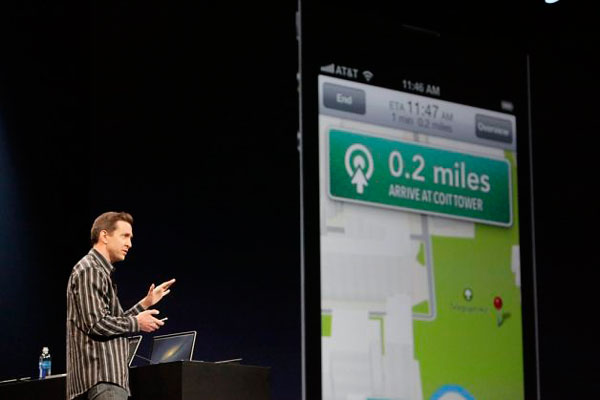 Scott Forstall Apple Maps